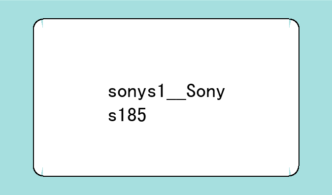 sonys1__Sonys185