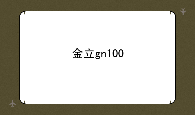 金立gn100