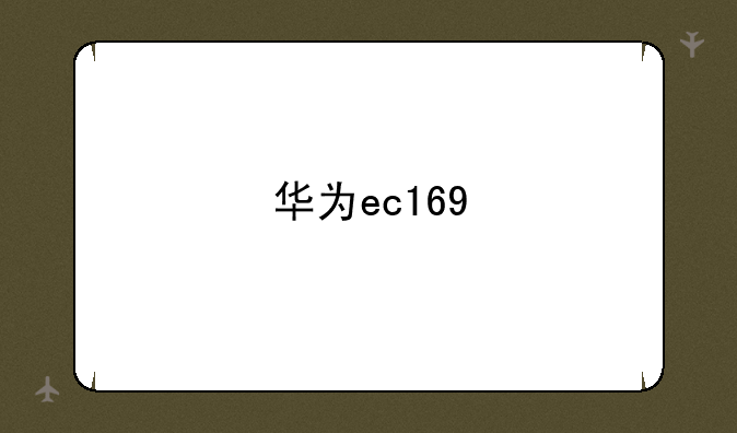 华为ec169