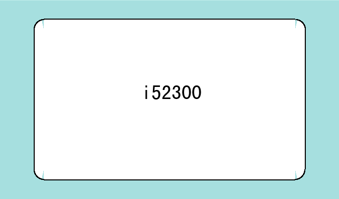 i52300